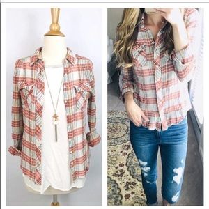 Free People button up blouse (medium)